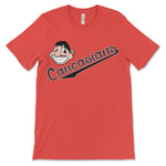 Load image into Gallery viewer, THE CAUCASIANS (CLEVELAND INDIANS PARODY) SHORT SLEEVE T-SHIRT
